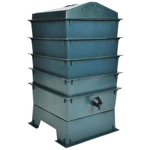 vidaXL Farma za Uzgoj Glista s 4 Ladice 42x42x60 cm Cijene