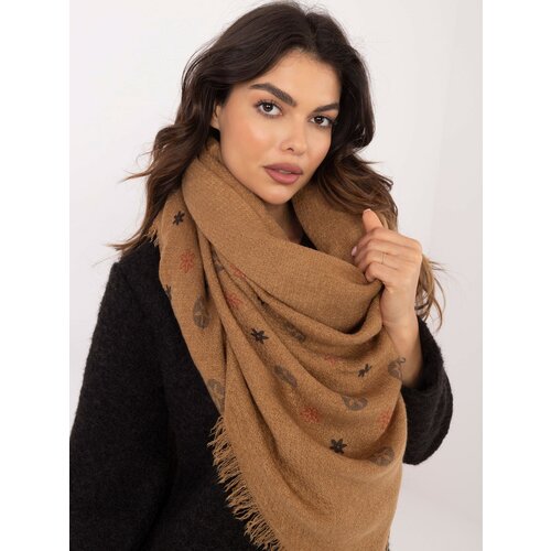 Factory Price Scarf-AT-SZ-23504.93P-camel Slike