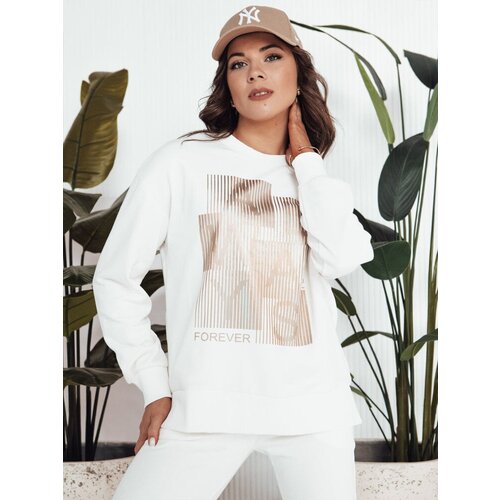 DStreet FEMMES Women's Sweatshirt White Cene