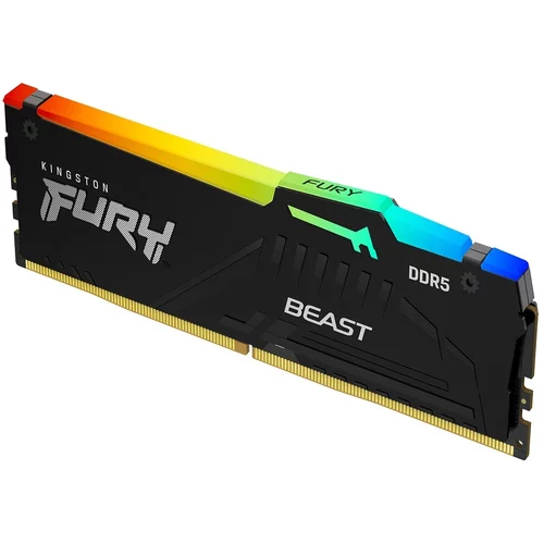 Kingston RAM memorija 32GB 5600MHz DDR5 RGBFury Beast RGBCL40, XMP 3.0 ReadyID: EK000558928