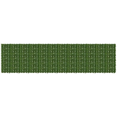  Zaslon za balkon s li&scaron;ćem Zelena 600 x 150 cm Cene