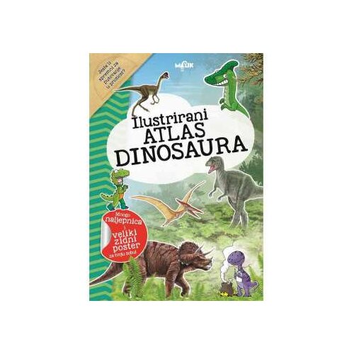  ILUSTRIRANI ATLAS DINOSAURA Slike
