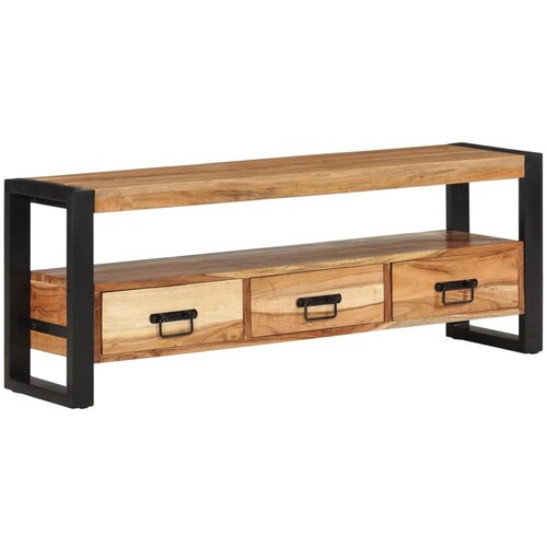 vidaXL TV ormarić 120 x 30 x 45 cm od masivnog bagremovog drva Cijene