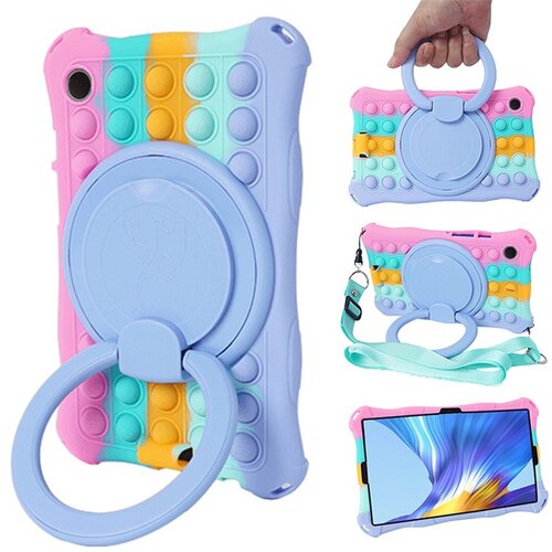  Kickstand Pop Bubble maska za Samsung Galaxy Tab A9+ Colorful Pink Cijene