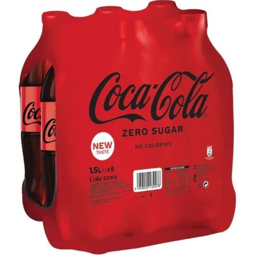Coca-Cola Zero 1,5l 6/boca, XXL Slike