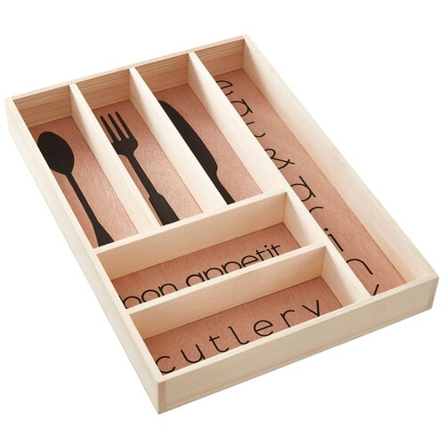 Premier Housewares Lesen organizator za pribor v naravni barvi 30 x 42 cm Bessan &amp;ndash; Slike