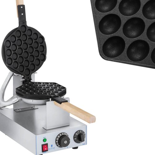 Royal Catering aparat za pekač mehurčkov pekač za vaflje 1415W RCWM-1400-B, (21121891) Slike