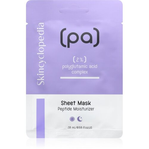 Skincyclopedia Peptide Moisturizer vlažilna tekstilna maska 20 ml Slike