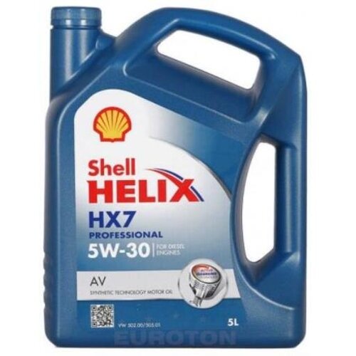 Shell motorno olje 5W-30 Helix HX7 Professional AV, 5L 550046292 Slike