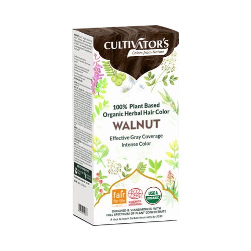 CULTIVATOR&amp;#039;S Organic Herbal Hair Color Walnut Slike