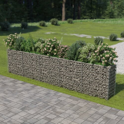  Gabionska sadilica od pocinčanog čelika 450 x 50 x 100 cm Cijene