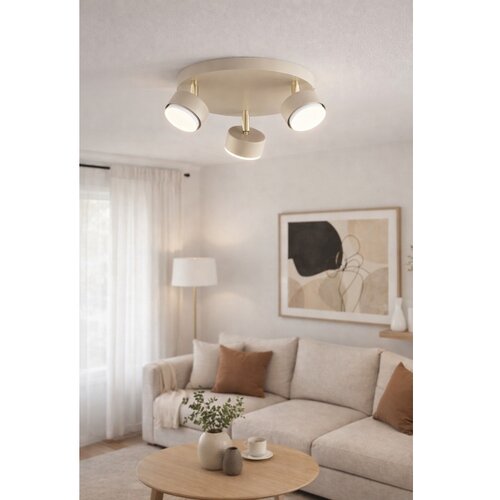 Brilagi LED spot svetlo MONO 3xGX53/30W/230V bež/zlatno Slike