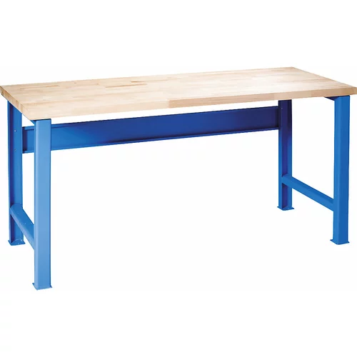  Delovna miza z nastavitvijo višine, modularni sistem, brez spodnjih elementov, širina 1500 mm