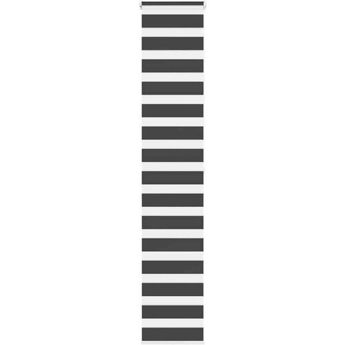 vidaXL idaXL Zebra senčilo črna 50x200 cm tkanina širina 45,9 cm poliester Cene