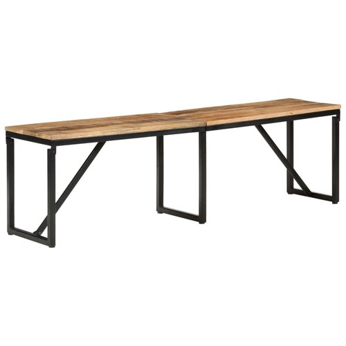 VidaXL Klupa 160 x 35 x 46 cm od masivnog drva manga Slike