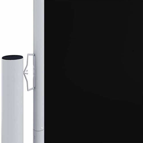  Uvlačiva bočna tenda crna 220 x 1200 cm Slike