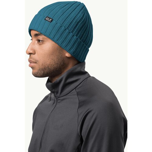 Jack Wolfskin sportska kapa stormlock rip knit cap unisex plava Slike