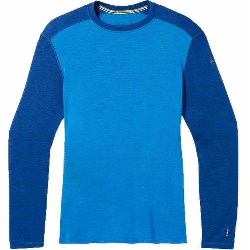Smartwool M CLASSIC THERMAL MERINO BL CREW BOXED Muška majica, plava, veličina