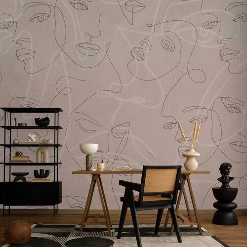  Foto tapeta - Thousands of Faces 250x175 Slike
