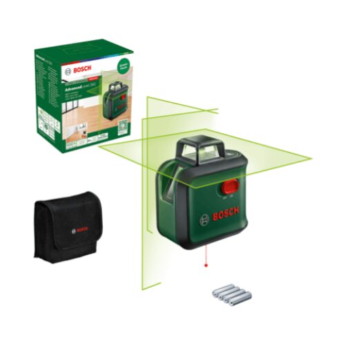 Bosch Advanced Level 360 laserski nivelir - zelena zraka - 0603663B06 + GRATIS majica Cijene