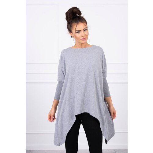 Kesi Oversize blouse gray Slike