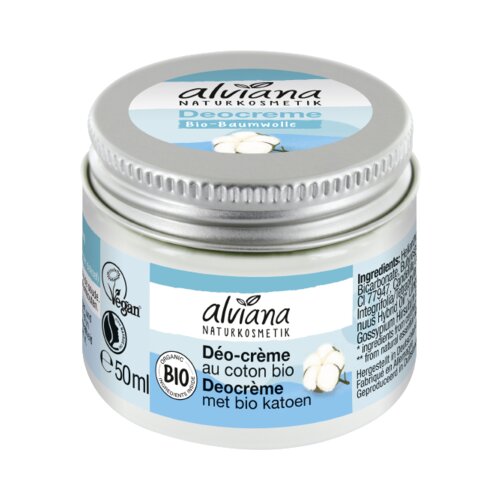 Alviana Naturkosmetik Deo kema - organski pamuk Slike