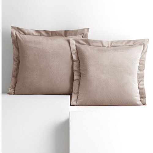 Restilo Ukrasna jastučnica Velvet 45x45 cm, svijetlo bež Slike