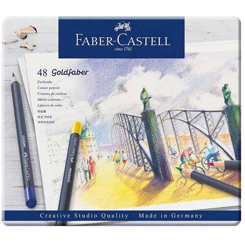 Faber-Castell barvice Goldfaber permanent, 48/1 Cene