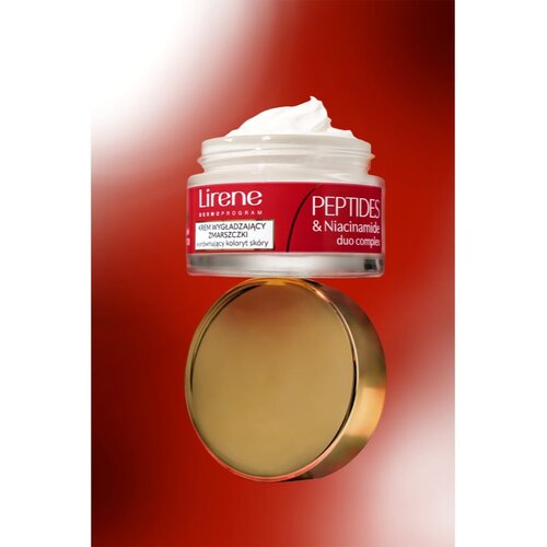 Lirene Peptides &amp;amp; Niacinamide Duo Complex učvr&amp;scaron;ćujuća dnevna krema protiv bora za zrelu kožu lica SPF 20 50 ml Slike