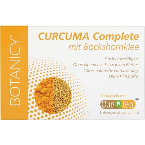 Botanicy Curcuma Complete s triplatom - 30 kaps. Cene