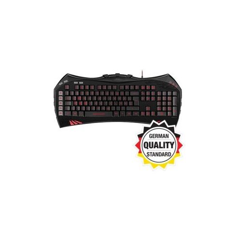  Tastatura SPEEDLINK VIRTUIS Advanced Gaming USB, black, US-lay, backlight, program., SL-6481-BK-US Cijene