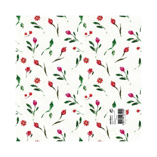 Ambar Ukrasni papir tabak - Classic, Tulips Slike