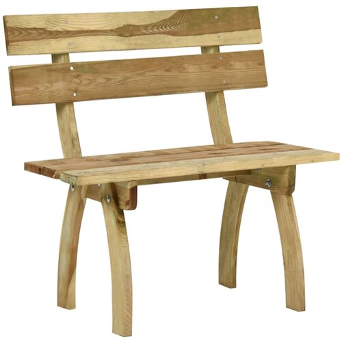 VidaXL vrtna klop 110 cm impregnirana borovina Slike