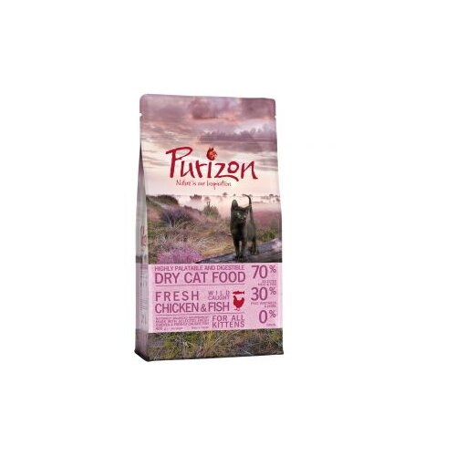 Purizon Kitten pi&amp;scaron;čanec &amp;amp; riba - brez žit - 400 g Slike