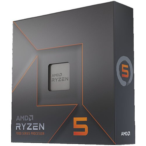 AMD CPU Desktop Ryzen 5 6C12T 7600X (4.75.0GHz Boost,38MB,105W,AM5) box, with Radeon Graphics ( 100-100000593WOF ) Cene