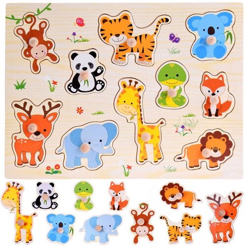  Drvene puzzle životinje 10 elemenata Cijene