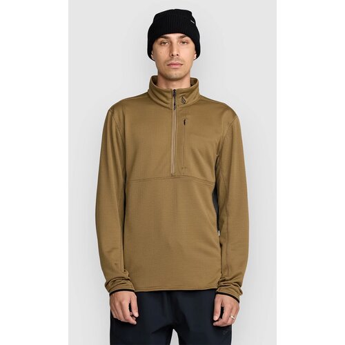 Volcom Gridlock Mock Neck Pulover s kapuco bronze Cene