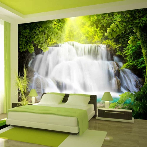  Samoljepljiva foto tapeta - Arcadian waterfall 245x175