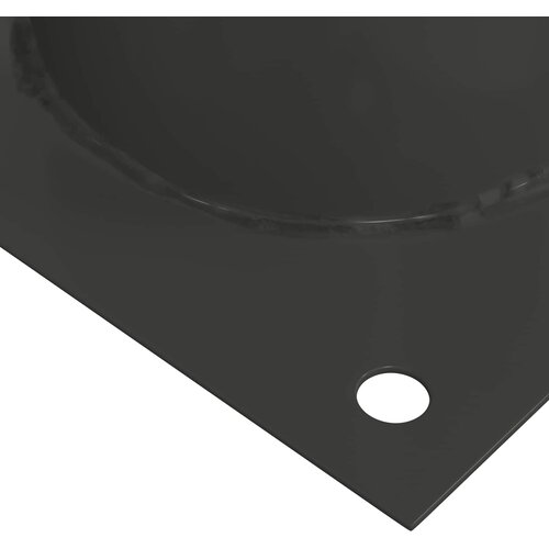  Okrugli sidri&amp;scaron;te u zemlji 4 pcs Antracit 15 x 15 x 15 cm Metal Slike