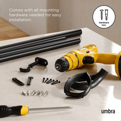 Umbra Željezna pro&amp;scaron;iriva karni&amp;scaron;a 107 - 305 cm Loop &amp;ndash; Slike