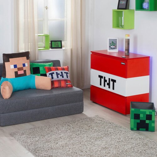 Minecraft KOMODA, rdeča Slike