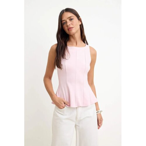 TRENDYOLMILLA ženska bluza Twoaw26Bz00229, roza Slike