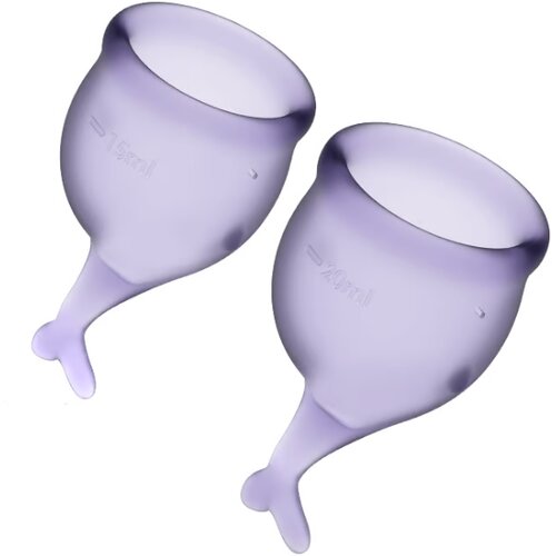  Feel Secure Menstrualne ča&amp;scaron;ice, 2 komada, Crne Slike
