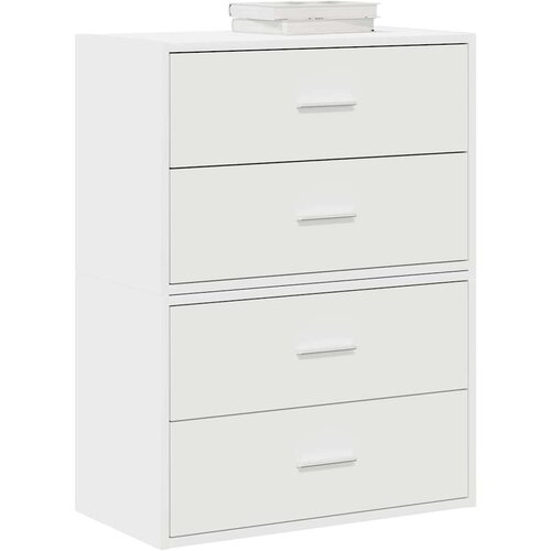 vidaXL Ormari s 2 ladice 2 kom bijeli 60x31x40 cm konstruirano drvo Cene