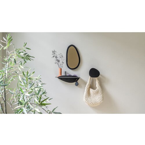 Spinder Design Crna metalna polica 34 cm Pipa &amp;ndash; Slike