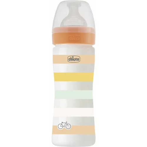 Chicco Well-being Colors steklenička za dojenčke Universal 2 m+ 250 ml