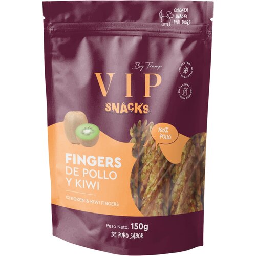 TRAMP VIP Snack Fingers Pi&scaron;čanec & Kivi pribolj&scaron;ki za pse, 150 g, (5000233686) Cene