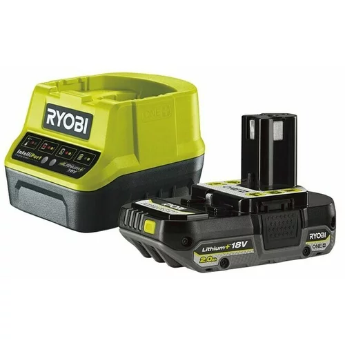 Ryobi ONE+ Punjač i baterija (18 V, 2 Ah, 1 baterija)