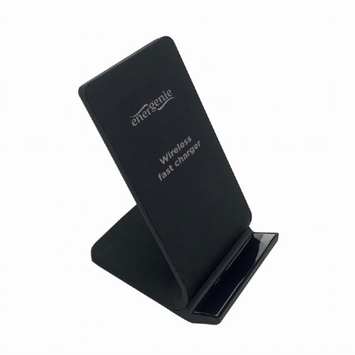 Wireless punjač za i stalak za mobitel GEMBIRD, black, 10W, EG-WPC10-02 Slike
