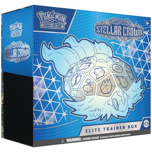 Pokemon board game - pokemon - tcg scarlet & violet 7 - stellar crown - elite trainer box Slike